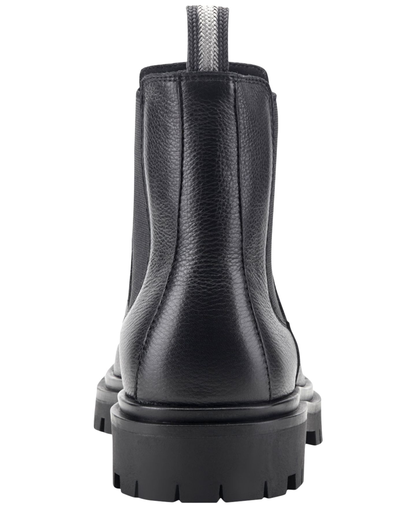 Мужские ботинки Kenneth Cole New York Baylin Leather Chelsea Lug-Sole, цвет: Чёрный — фото 3
