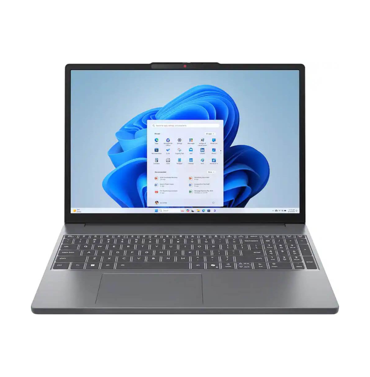 Lenovo - IdeaPad Slim 3 15.3" 2K Touchscreen Laptop - AMD Ryzen 7 170 2025 - 16GB Memory - 512GB Storage - Luna Grey