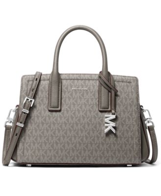 Michael Kors Laila Small Signature Logo Satchel Handbag