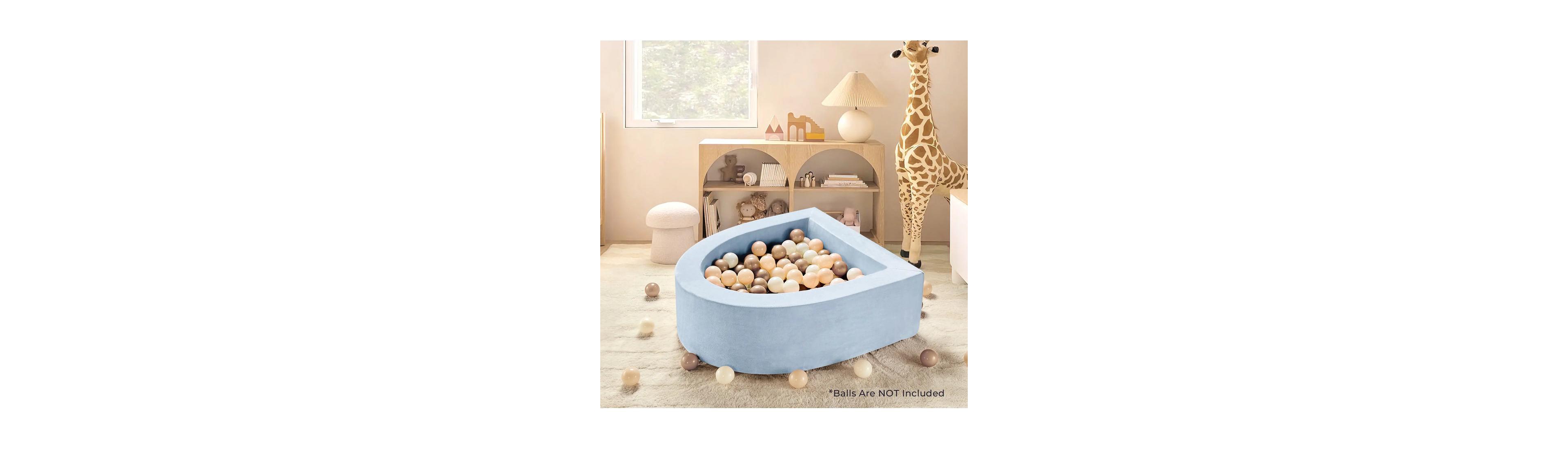 Tiny Land Baby and Toddler PlayNest Soft-Foam Ball Pit