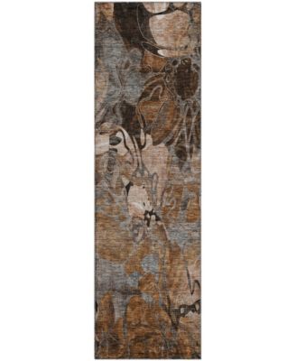 Trevi Washable TV17 2'3"x7'6" Runner Area Rug