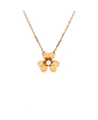 Pre-Owned Van Cleef and Arpels Frivole Pendant Necklace