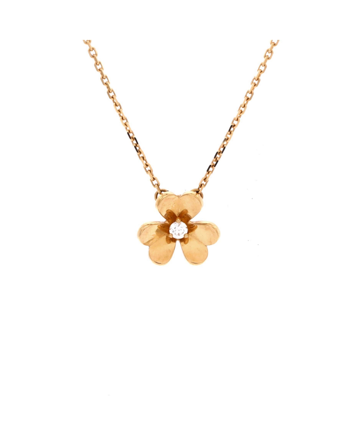 Pre-Owned Van Cleef and Arpels Frivole Pendant Necklace - 18k yellow gold