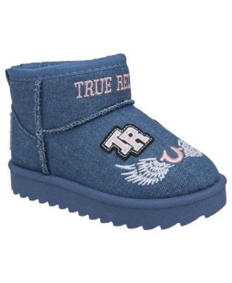 Little Girls' Lizzo Logo Patch Cozy Boot