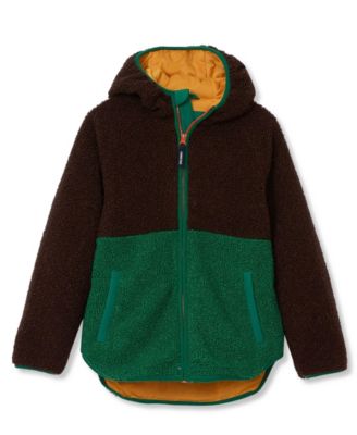 Kids Colorblock High Pile Jacket