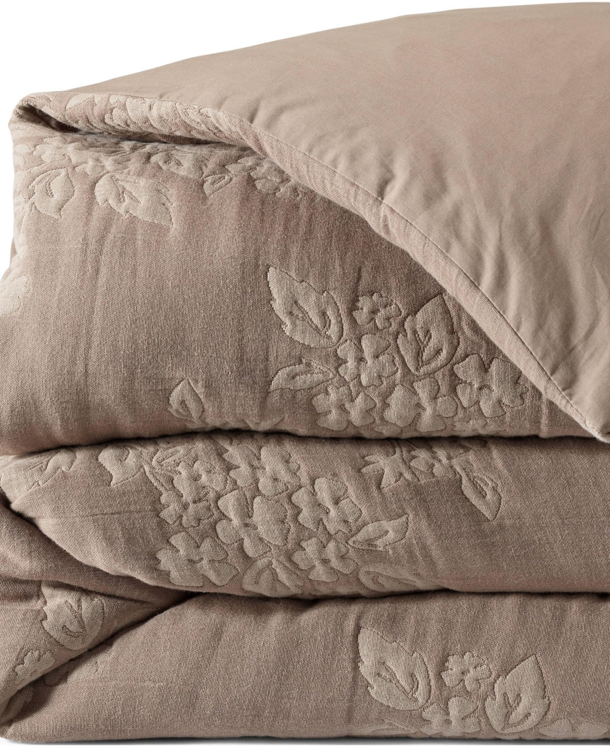 Lands' End Cotton Matelasse Duvet Bed Cover