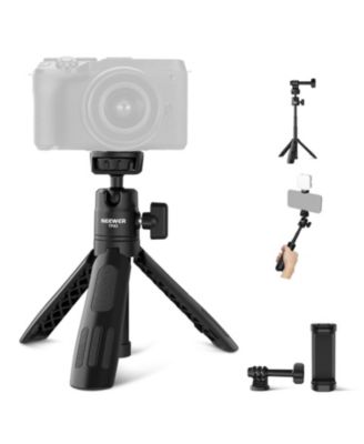 Mini Desk Selfie Stick Tripod Adjustable Ball Head Phone Tripod Stand for Smartphones and Action Cameras