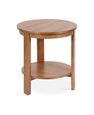 Foxford Round Wood Side Table