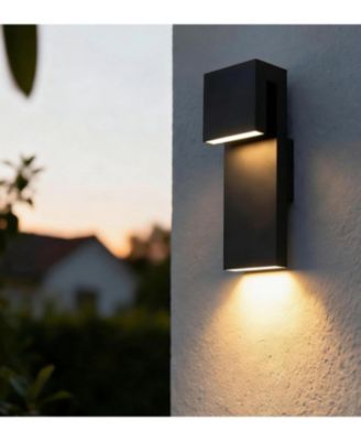 Modern Outdoor Wall Sconce Waterproof Matte Wall Light LED Anti Rust Porch Light