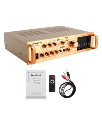 5.0-Channel 1000W RMS, 2500W Peak Bluetooth 5.4 HiFi Power Amplifier