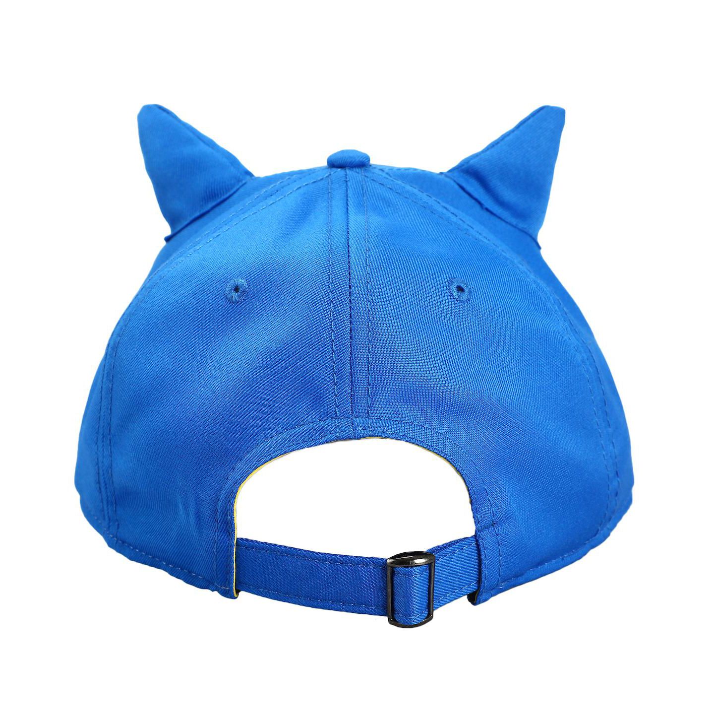 Мужская кепка Sonic the Hedgehog Face with Plush Ears Snapback Hat, цвет: Синий — фото 3