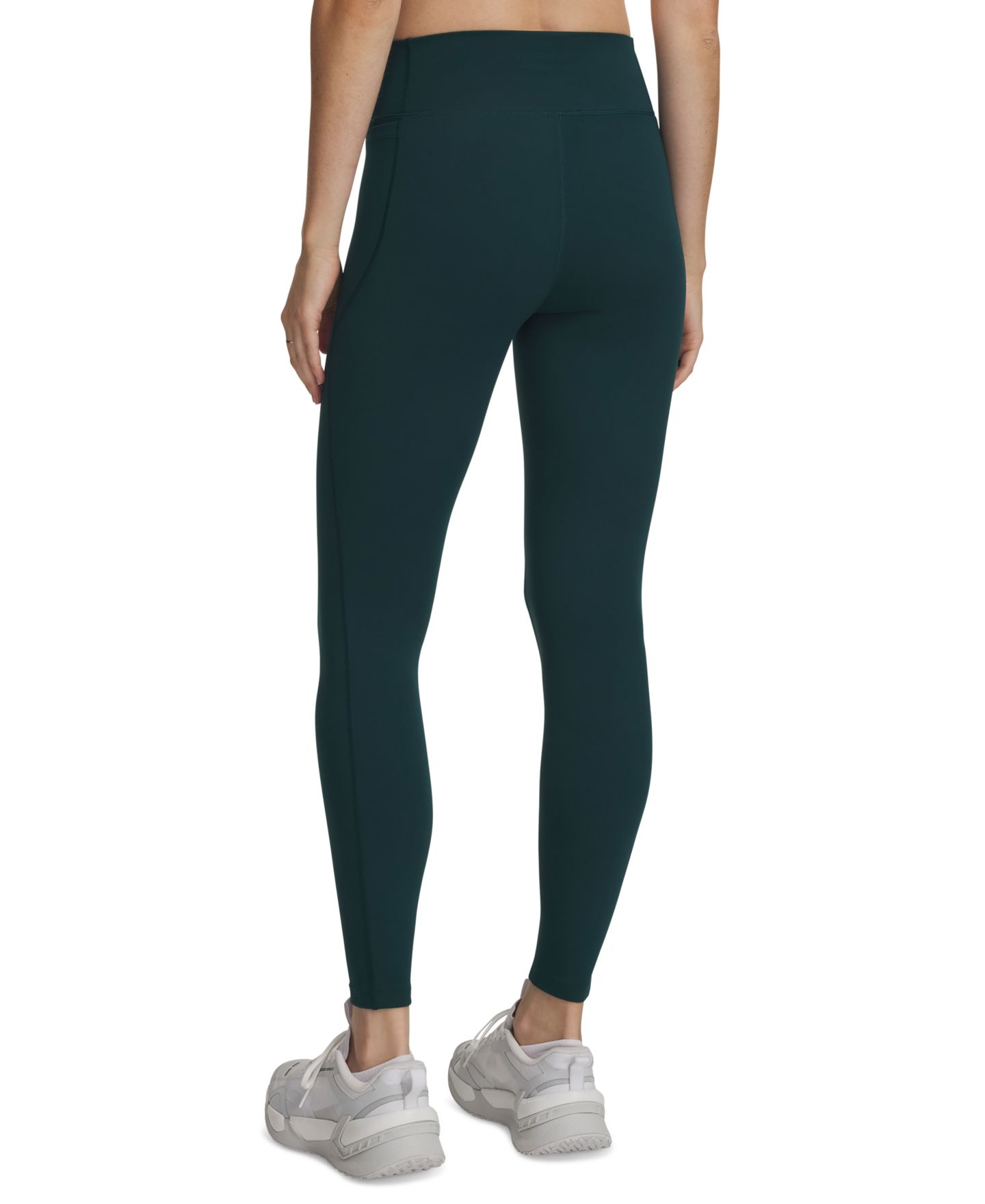 Женские леггинсы Under Armour Motion Ankle, цвет: Зелёный / Чёрный — фото 3