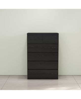  2+4 Drawer Modern Dresser Storage Chest