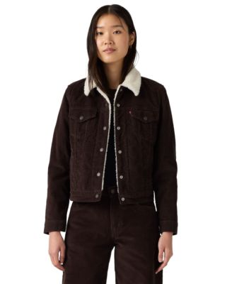 Women's Original Denim Trucker with Sherpa Lining