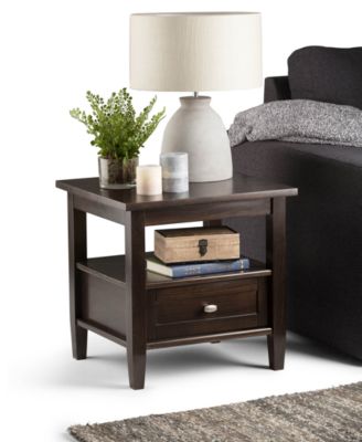 Warm Shaker End Table