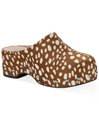 Women's Siimone Platform Block-Heel Studded Mules