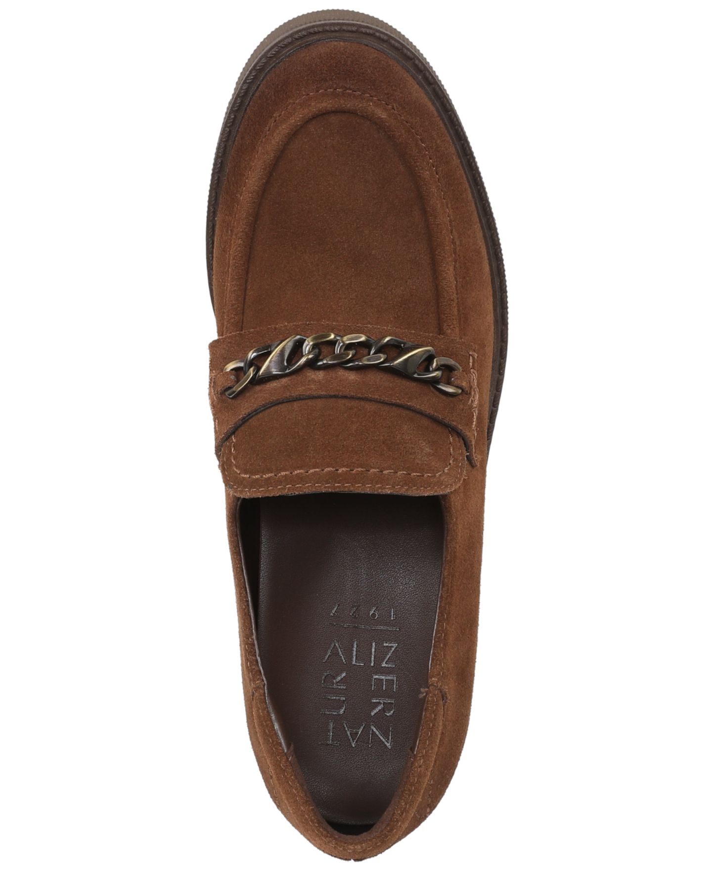 Женские туфли Naturalizer Jolee Suede Platform Lug-Sole, цвет: Дымчатый кленовый — фото 4