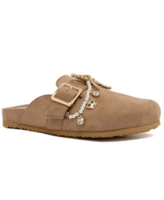 Women's Docile Embellished Round-Toe Clogs