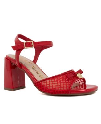 Women's Grande Block Heel Square Toe Dress Sandals