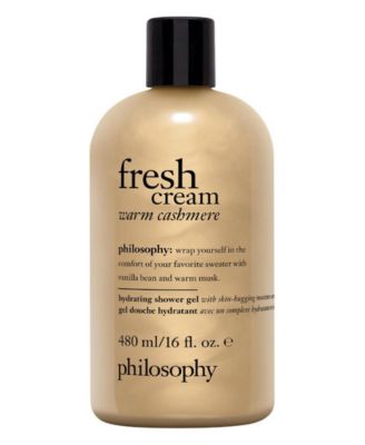 Fresh Cream Warm Cashmere Hydrating Shower Gel, 16 oz.