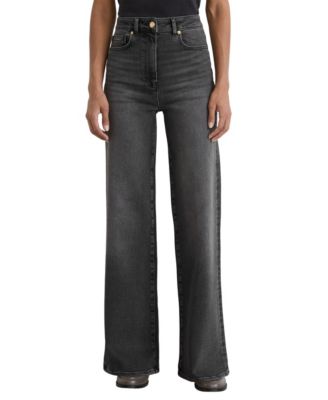 Petite Jas High-Waisted Wide-Leg Jeans