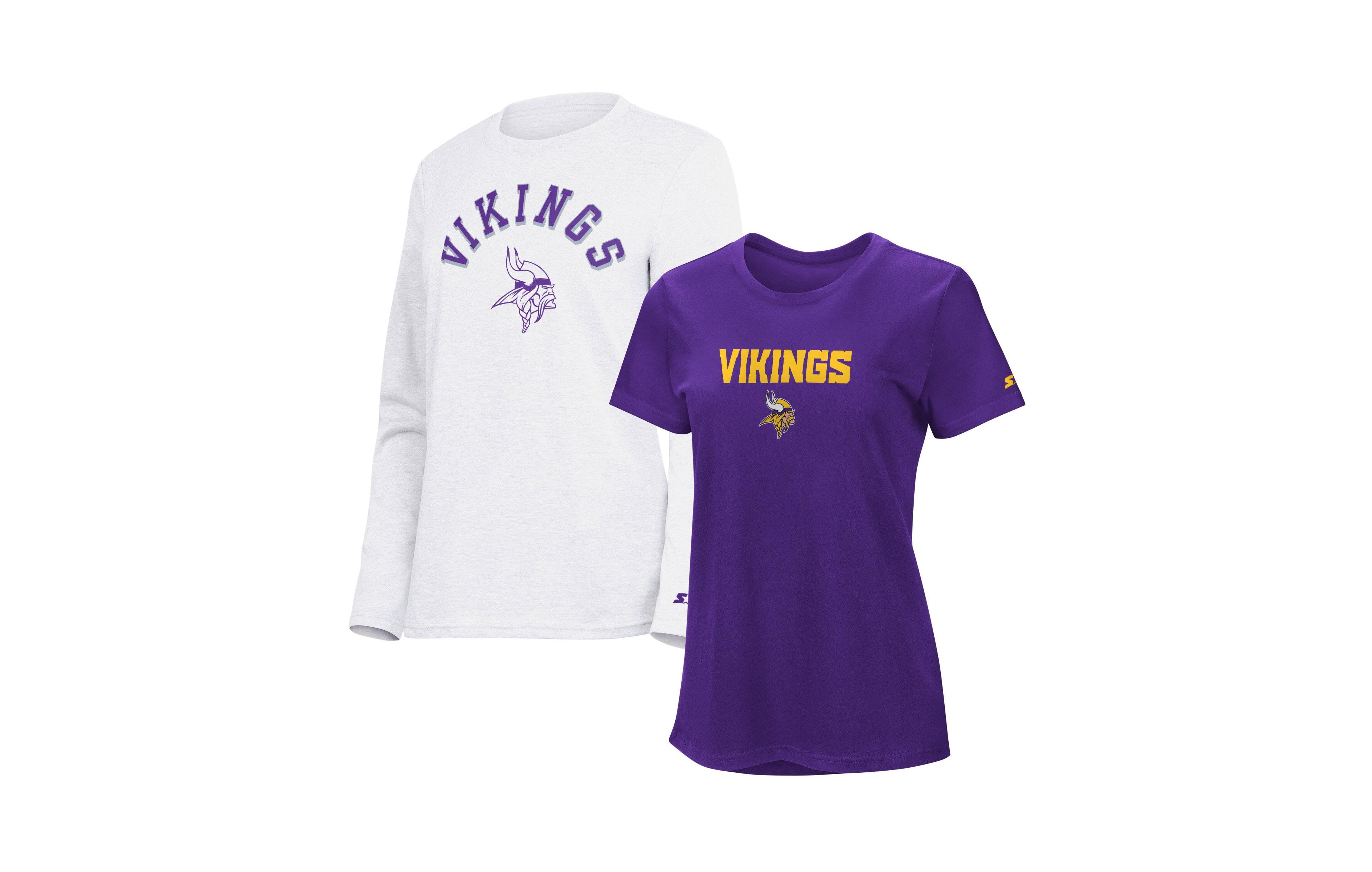 Starter Women's Baltimore Ravens Short-Sleeve and Long-Sleeve T-Shirt, 2-Piece Set