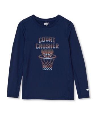 Boys' 4-20 Active Long-Sleeve Graphic T-Shirt