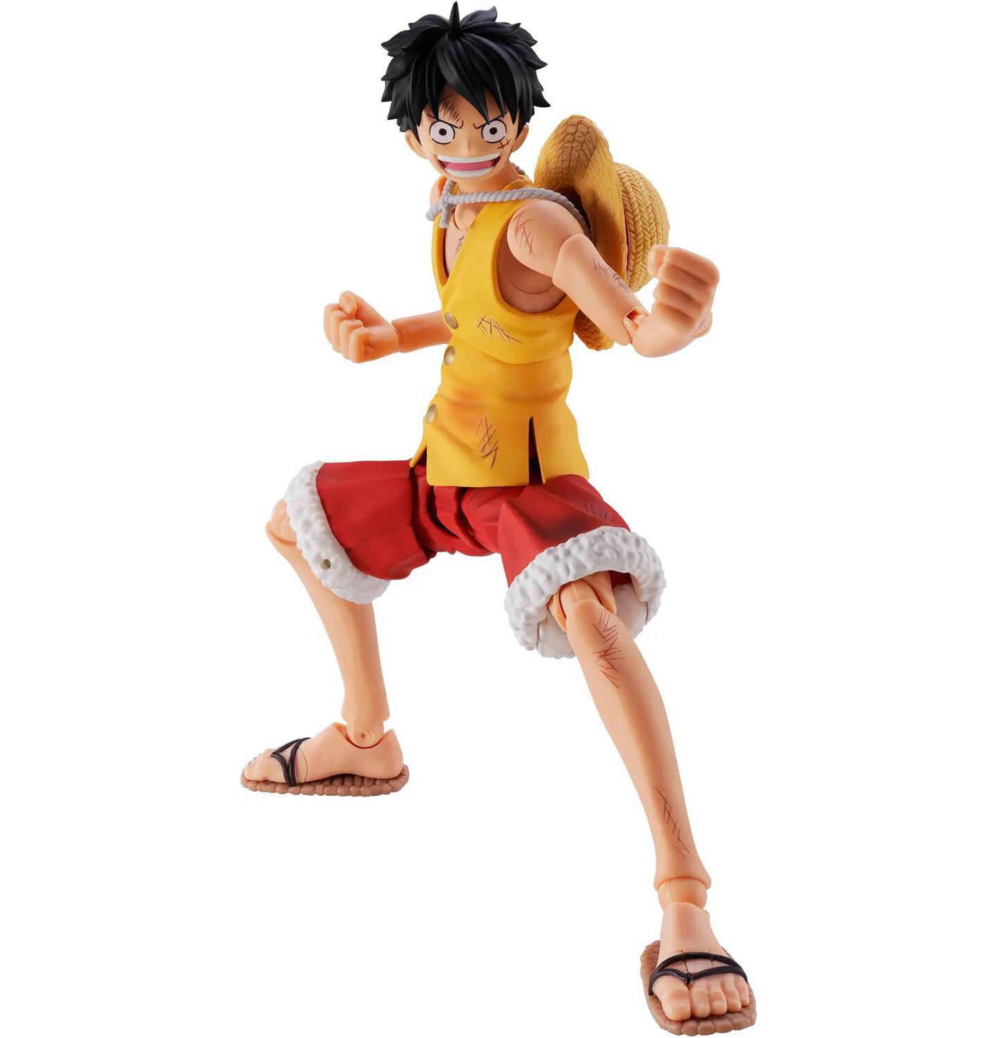 Фигурка Bandai Tamashii Nations One Piece S.H.Figuarts Monkey D. Luffy Summit War of Marineford 1.75" Action Figure, 15+ — фото 1