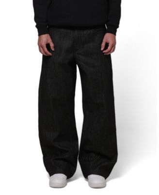 Men's Selvedge Baggy Boot Cut Jeans