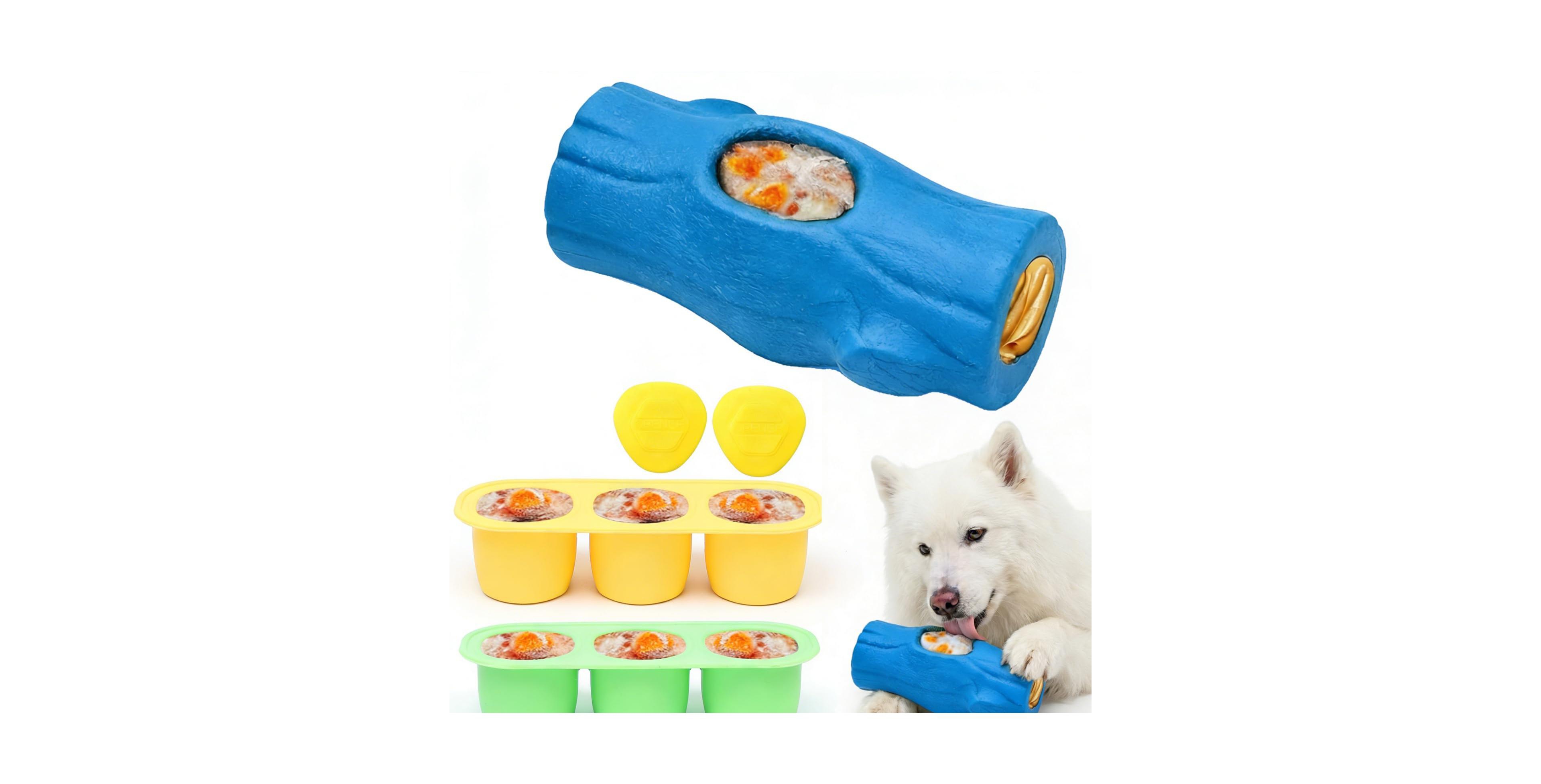 Magicorange Tough Chewer Interactive Frozen Treat Puzzle Toy for Dogs