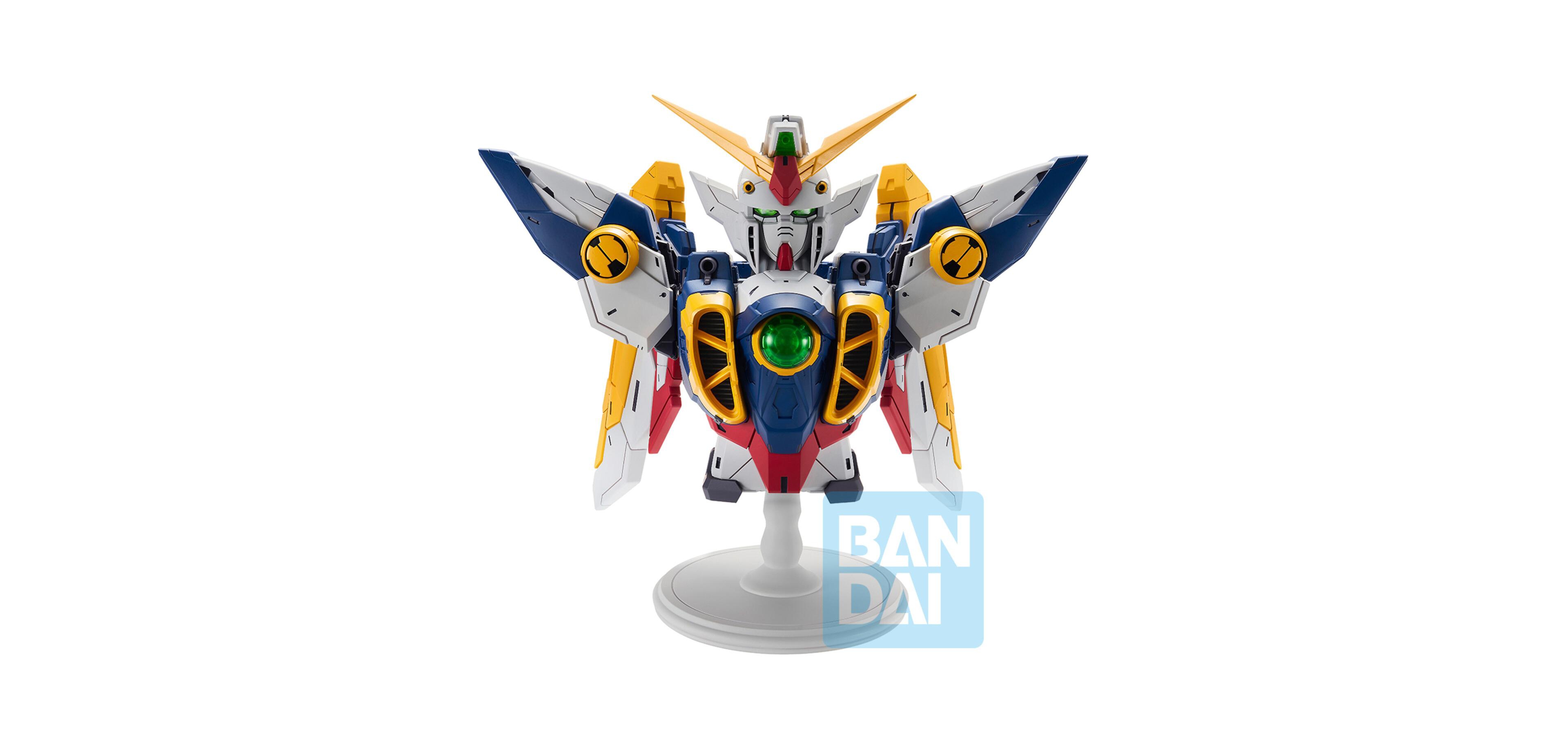 Bandai Ichibansho Mobile Suit Gundam Wing Wing Gundam Bustisan 5.3" Collectible Figure, 14 Years & Up