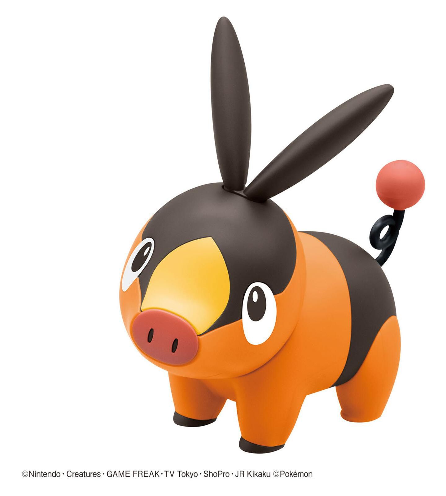 Сборная модель Bandai Pokemon Tepig Quick!!, от 6 лет — фото 1