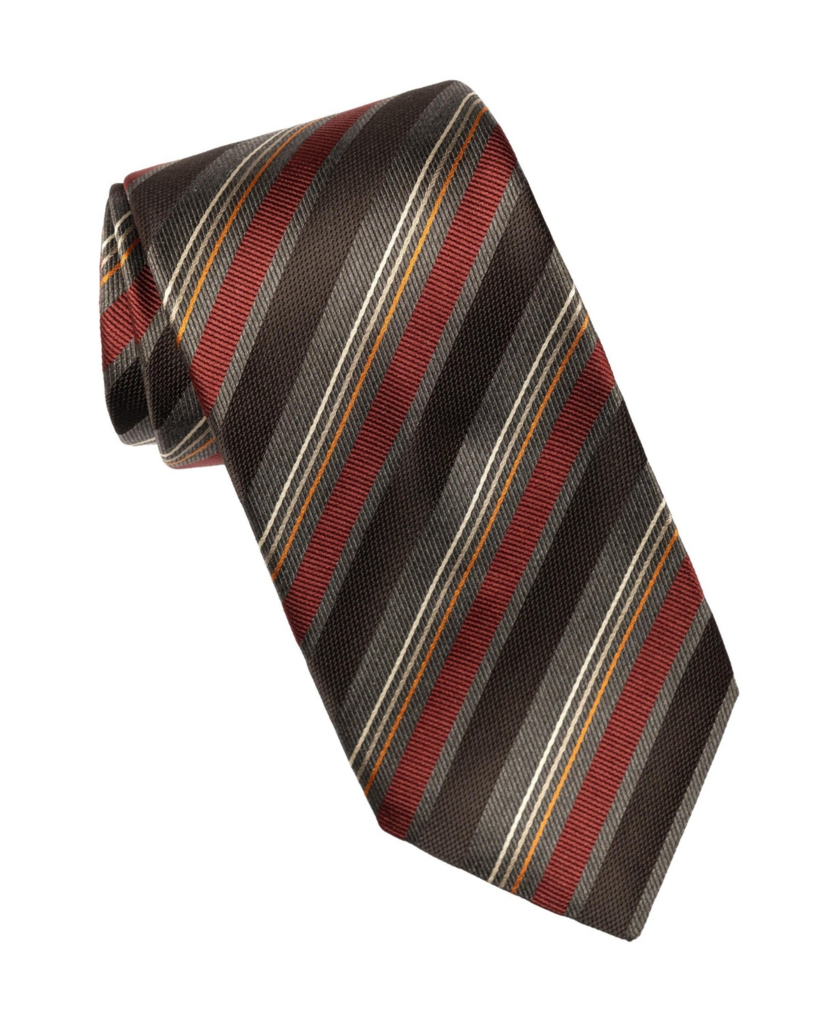 Elizabetta Men's Espada Striped Extra Long Tie