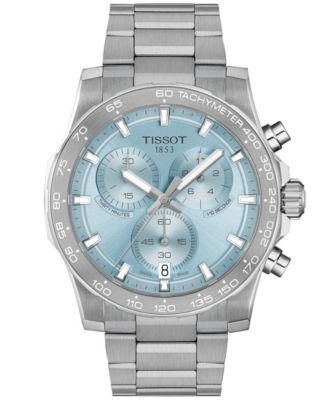 Men's Supersport Chronograph Silver Stainless Steel Watch 42mm