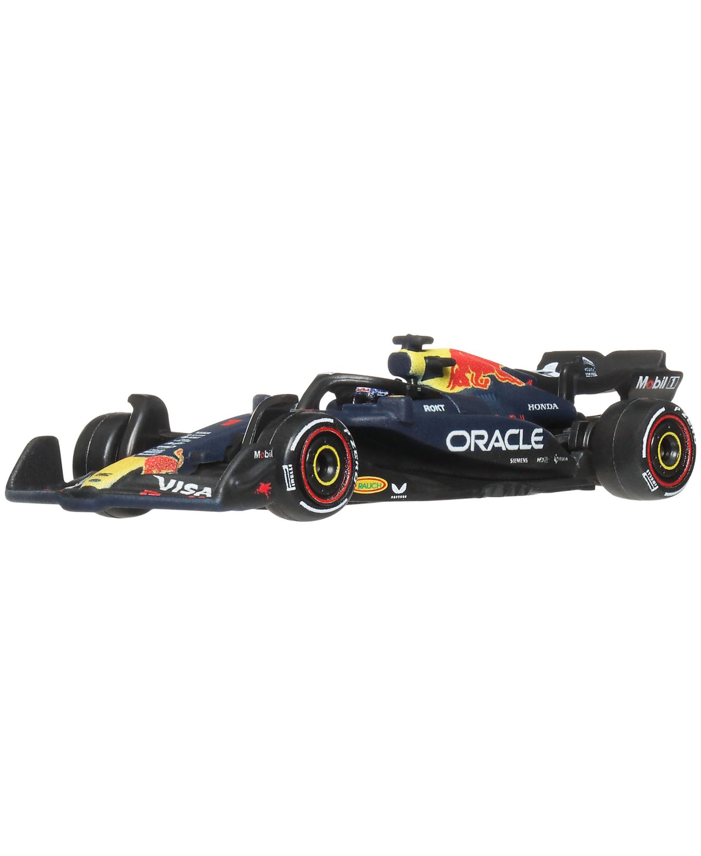 Набор Hot Wheels из 2 гоночных машин Oracle Red Bull Racing Verstappen и Tsunoda, 1:64 — фото 2