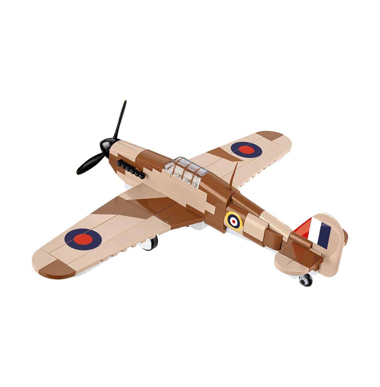 Детский конструктор COBI Historical Collection Wwii Hawker Hurricane Mk. I Plane 138-Piece Building Set, Ages 6+ — фото 3