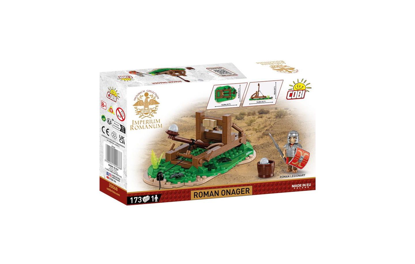 Детский конструктор COBI Imperium Romanum Roman Onager 173-Piece Building Set, Ages 6+, цвет: Open Miscellaneous — фото 2