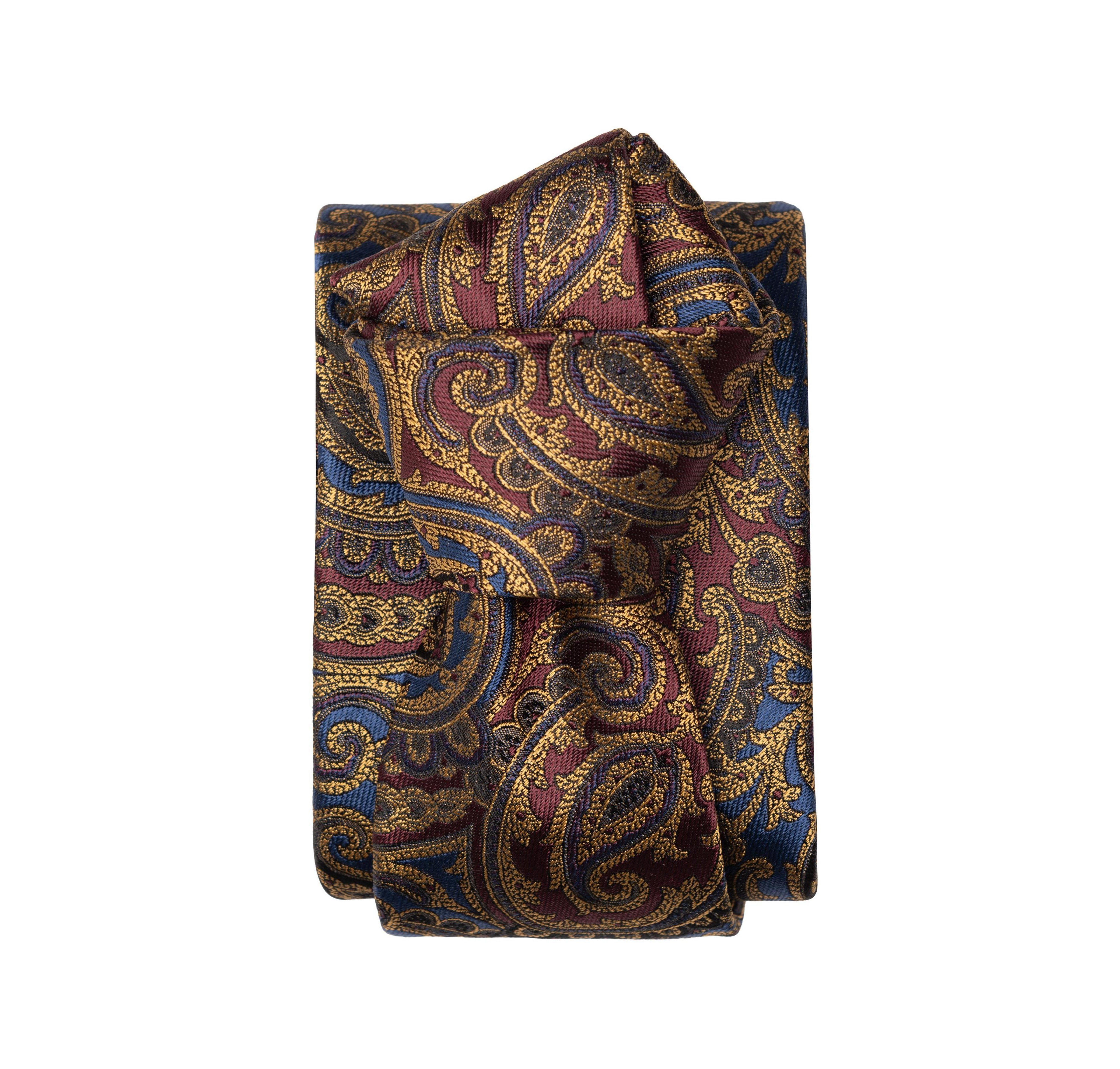 Elizabetta Men's San Carlo Paisley Jacquard Tie