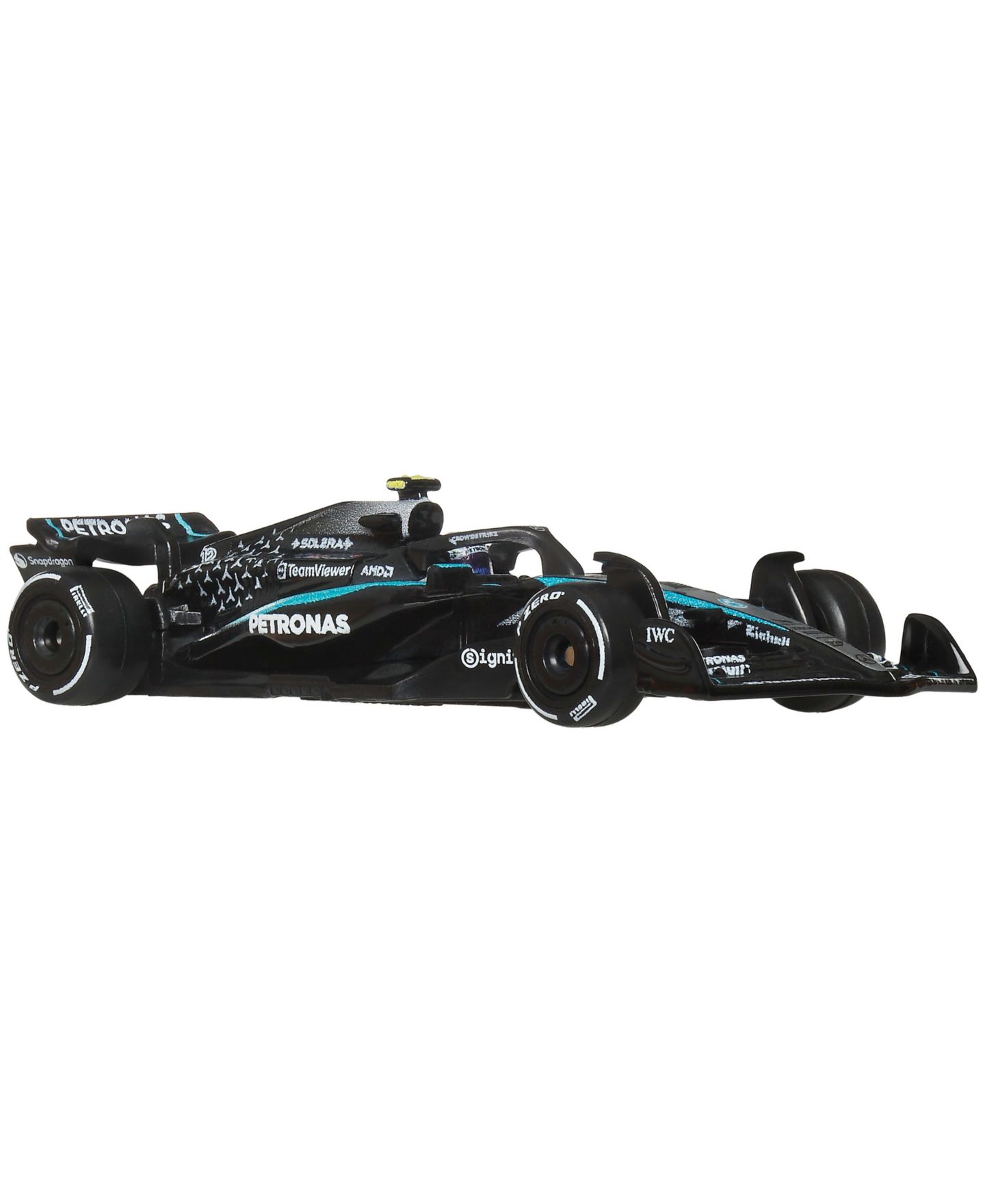 Набор Hot Wheels из 2 литых гоночных машин Mercedes-AMG Petronas Formula One Premium, 1:64 — фото 5