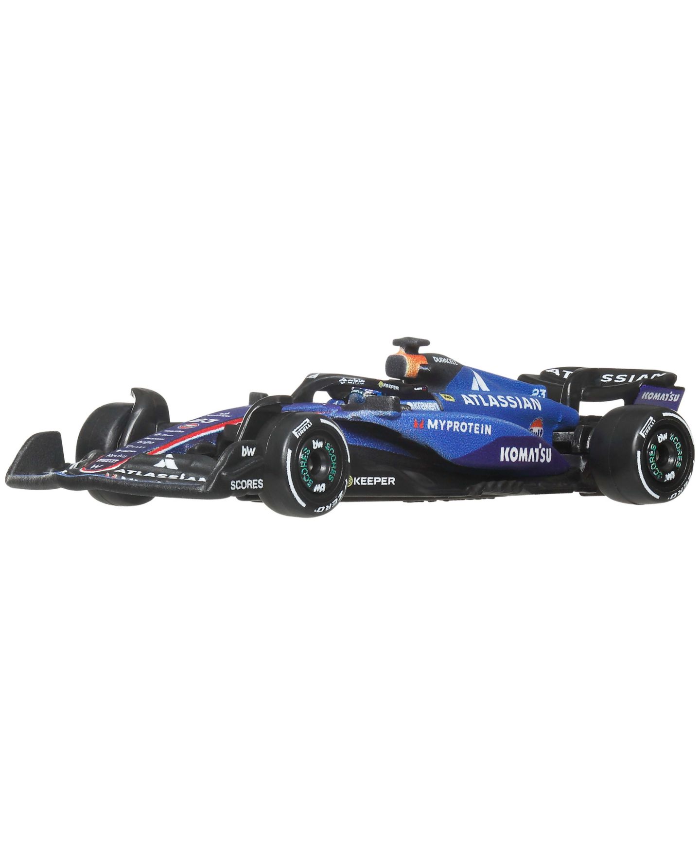 Набор Hot Wheels из 2 гоночных машин Atlassian Williams Racing Sainz и Albon, 1:64 — фото 2