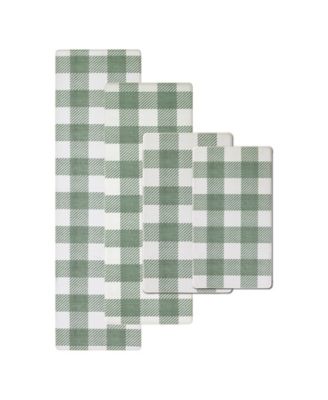 Buffalo Check Non-Slip Kitchen Mats