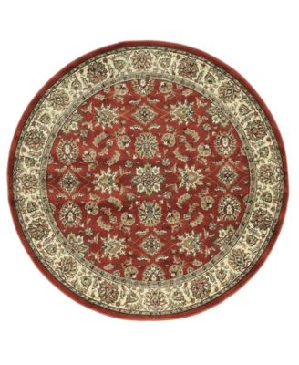 Pesaro Meshed 5' 3" Round Area Rug