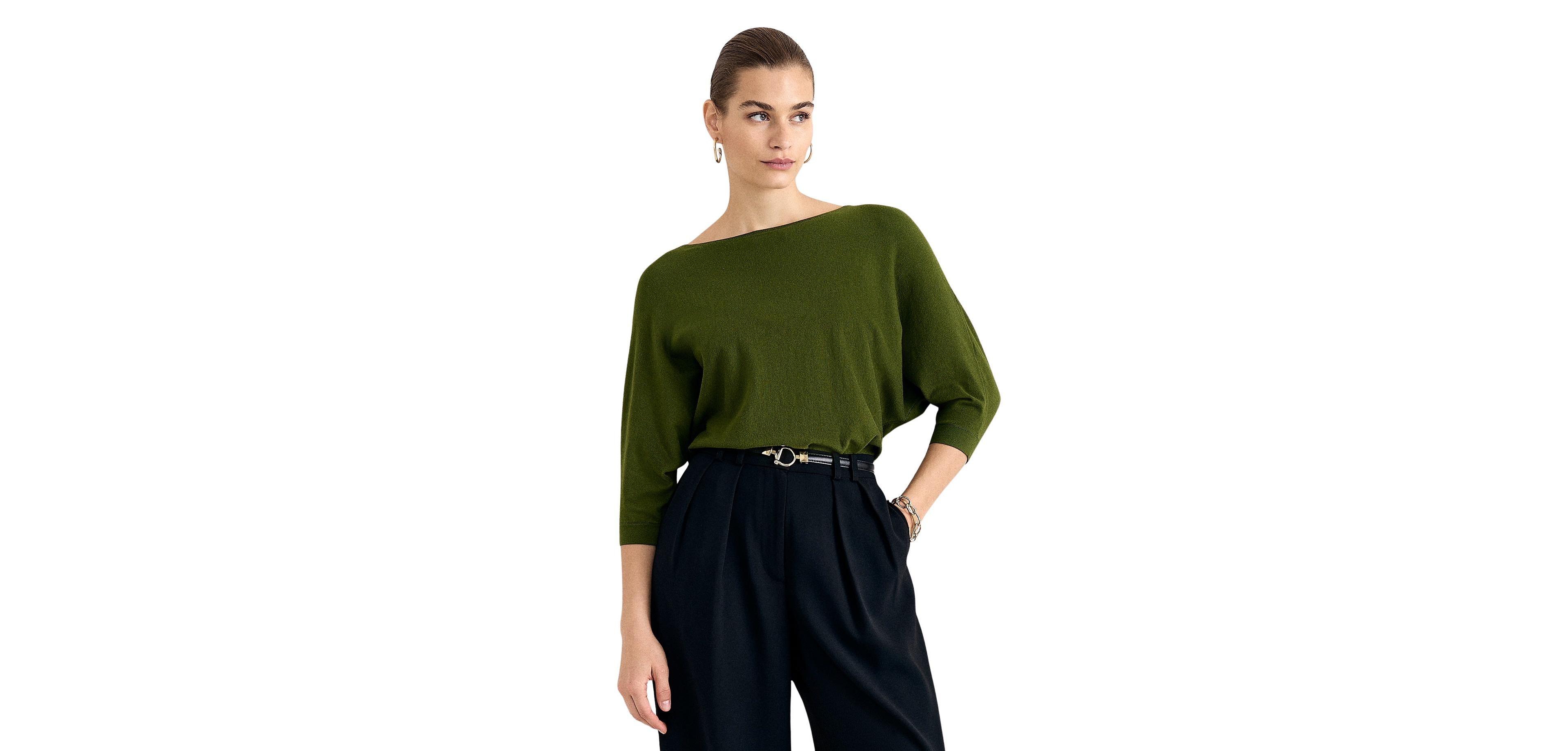 Phase Eight Women's Cristine Boat Neck 3/4-Sleeve Lightweight Pullover
