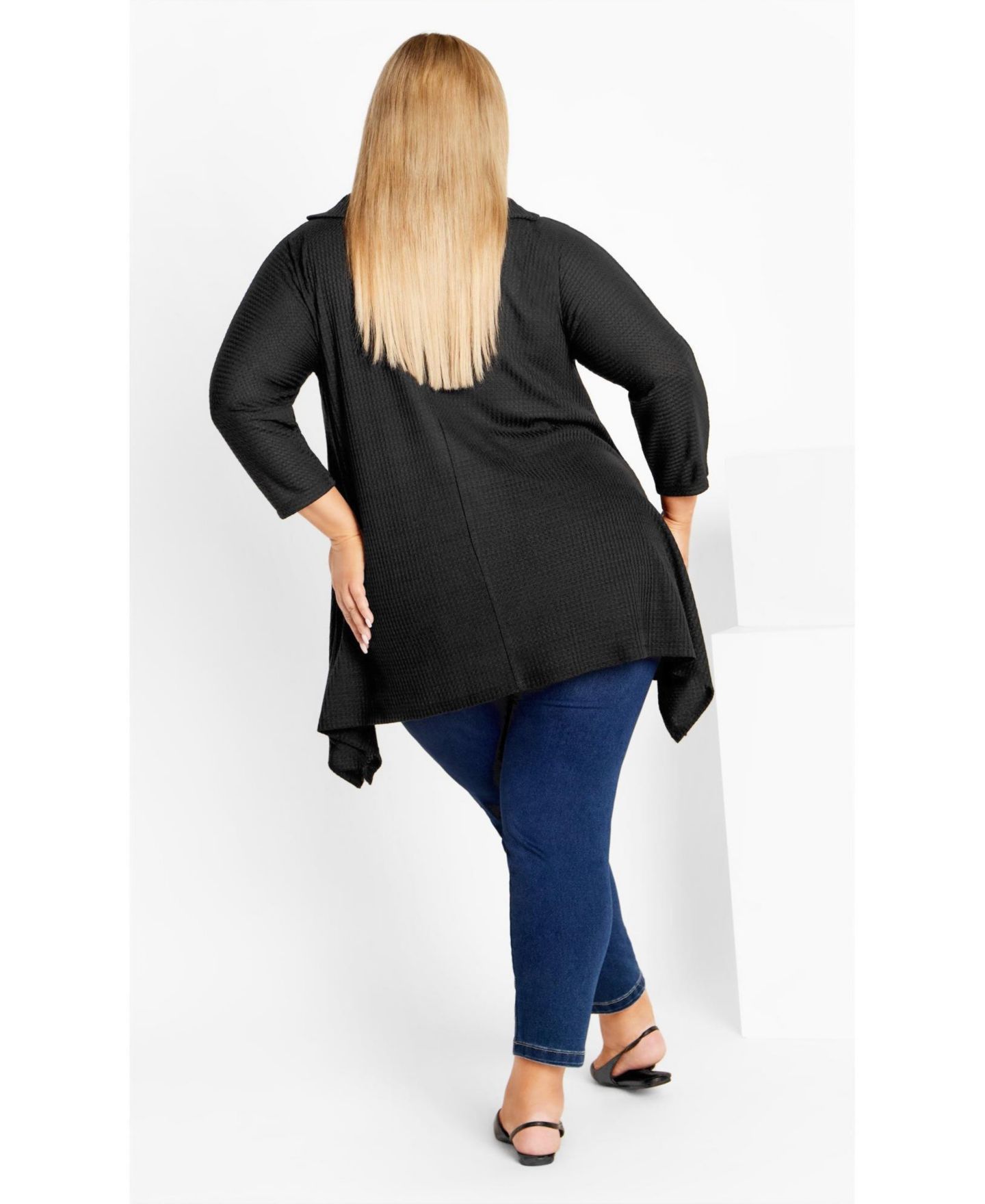 Женский топ Avenue Ari Pocket Tunic, цвет: Чёрный — фото 4