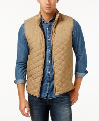 mens quilted vest jacket