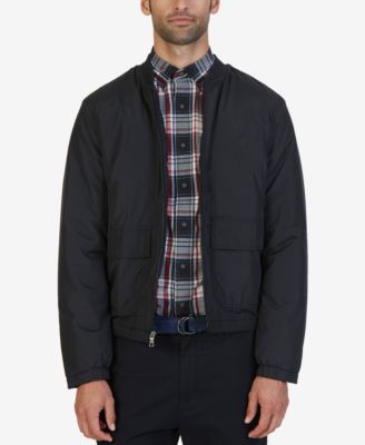 Nautica - Men's Removable-Hood Bomber Jacket