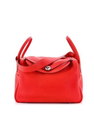 34 Lindy Leather Convertible Shoulder Bag, Great Condition
