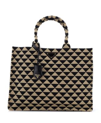Large Symbole Shopper Tote Jacquard