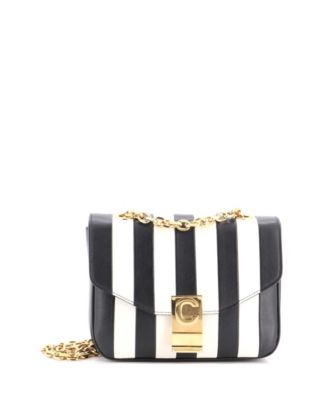 Small C Bag Printed Leather