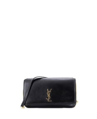 Classic Monogram Phone Holder Mini Leather Shoulder Bag